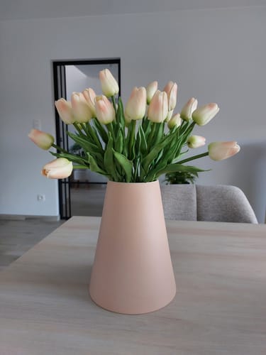Julie D. review of Kunst Tulpen Boeket - Oud Roze (25 stengels) image 1 out of 1