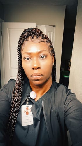 Customer photo review of Senegalese Twist Wig - Nonso