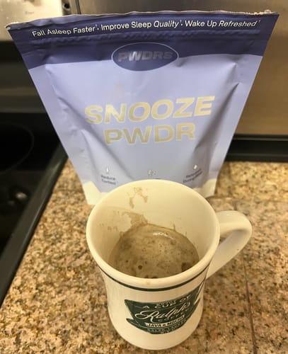 Customer photo review of SNOOZE PWDR