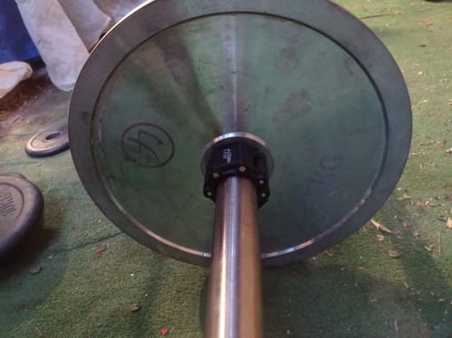 Customer photo review of Olympic Flip Lock Collars V2 with Magnets