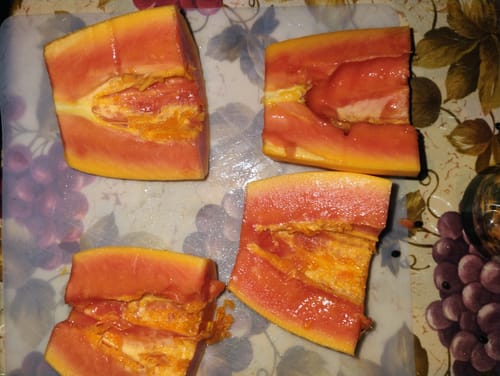 Customer photo review of Papaya