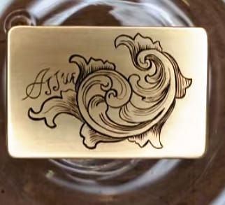 Customer photo review of (Flash Sale) Cloudray QS-30 LiteMarker Pro 30W Fiber Laser Marking Engraver with 4.3” X 4.3” Scan Area & D80 Rotary