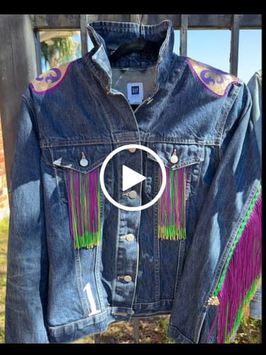 Customer video review of 6" Chainette Fringe Trim, Polyester, Decorative, Versatile for Costumes
