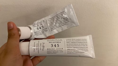 Customer photo review of كريم دكتور اليثا 345 ريليف - 50مل