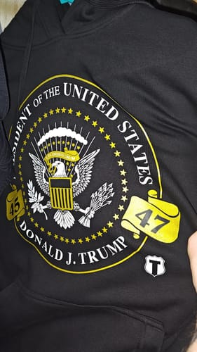 Customer photo review of 47 Presidential Seal Hoodie