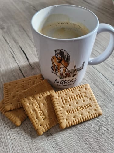 Customer photo review of Tasse "Kaltblütig & gutmütig"