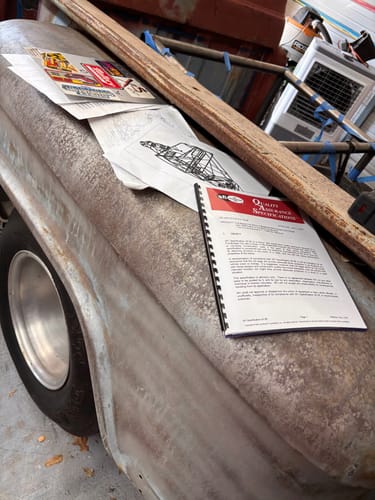 Customer photo review of SFI Chassis Book
