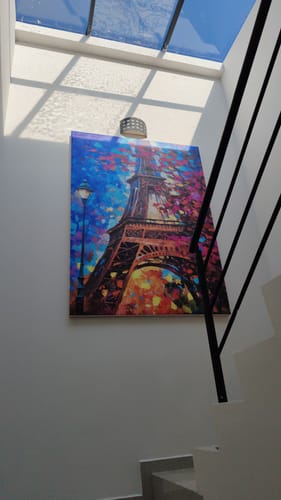 Customer photo review of Torre Eiffel Paint