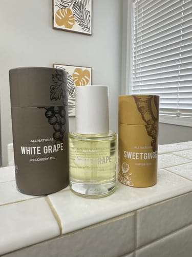Customer photo review of White Grape Recovery Oil