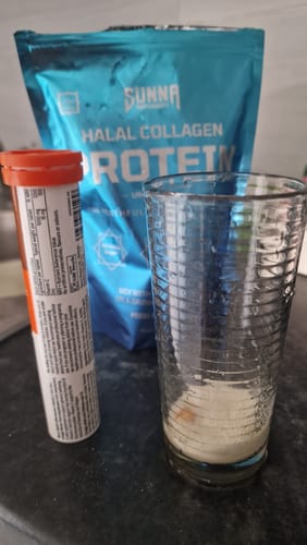 Customer photo review of Halal Collagen Protein