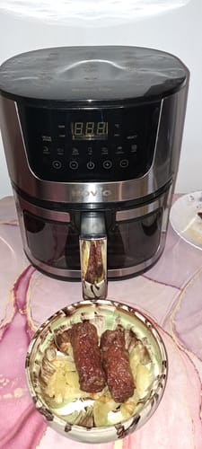 Customer photo review of Air Fryer Novio Grill & Fry