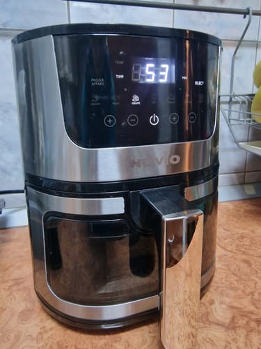 Customer photo review of Air Fryer Novio Grill & Fry