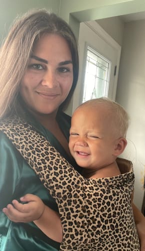 Customer photo review of Original Baby Carrier