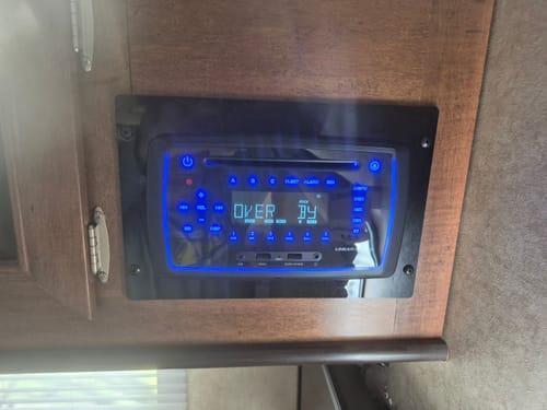 Customer photo review of Linear Series RV6200S | AM/FM & BT/DVD Wall Mount Receiver