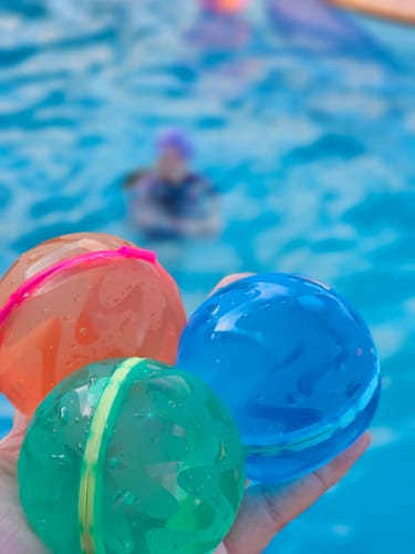 Customer photo review of High Quality Reusable Water Balloons