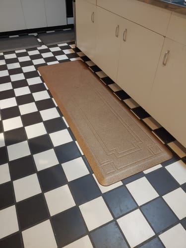 Clinton C. review of 6' x 2' Gatsby Collection - Granite Gold image 1 out of 2