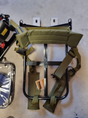 Customer photo review of Alice Frame backpack