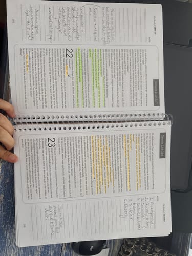 Customer photo review of Spiral Bible™ - WEB - Job - Song of Solomon