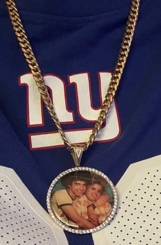 Customer photo review of *NEW* 14K Picture Pendant (Large) JTJ™