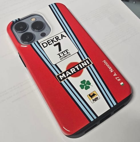 Kundenbewertung mit Foto zu 155 V6 TI #7 Nannini Alfa Corse DTM 1995 Livery - Individuelle Premium Hülle für iPhone