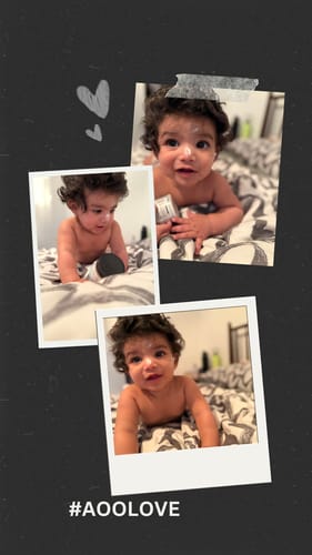 Customer photo review of The Tubby Hair Bundle