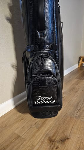 Customer photo review of LUX LE 9” Stand Bag: Black Dragon