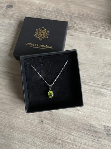 Customer photo review of Pendentif Péridot