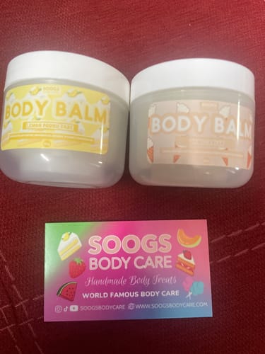 Customer photo review of Vanilla Bean | Body Balm