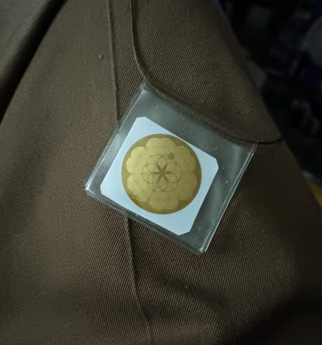 Customer photo review of EMF Defense Disc