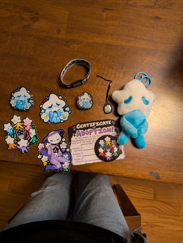 Customer photo review of Adopt a Star Baby Plush Blind Box
