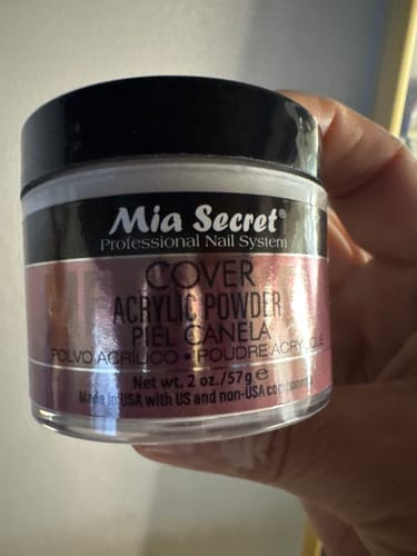Customer photo review of Mia Secret Acrylic Powder - Cover Piel Canela (2oz)