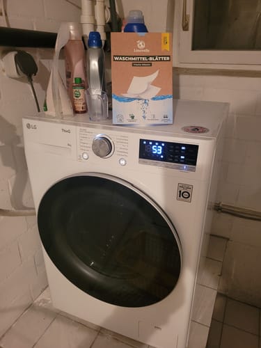 Customer photo review of Waschmittelblätter + 50 Extra GRATIS Wäschen