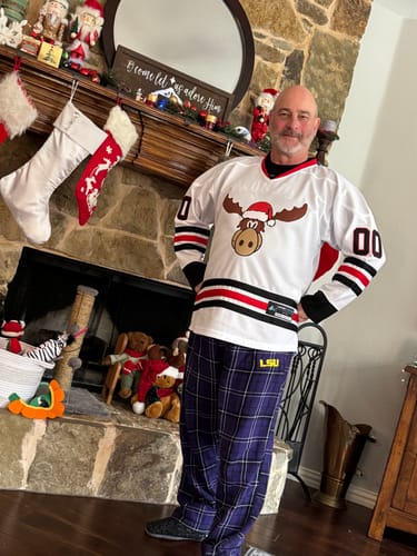 Customer photo review of Christmas Style 'Griswold' Hockey Jersey