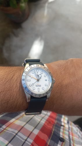 Customer photo review of Heat-Welded Plain Color Variant Mafia Strap 18, 20mm