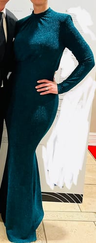 Customer photo review of Dante Gown by Elle Zeitoune - RENTAL