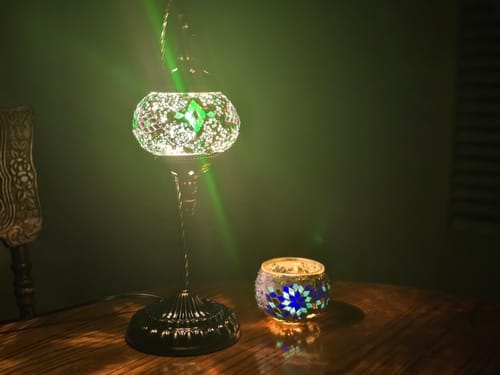 Customer photo review of DIY Candle Holder Kit | 5 colors available