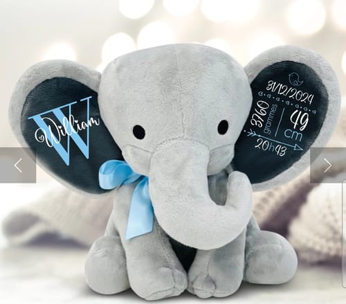 Customer photo review of Bébé - Éléphant câlin