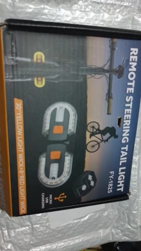 Customer photo review of Kit clignotant vélo Splity™