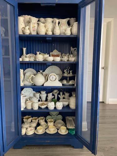 Customer photo review of Belleek Classic Celtic Mantel Clock