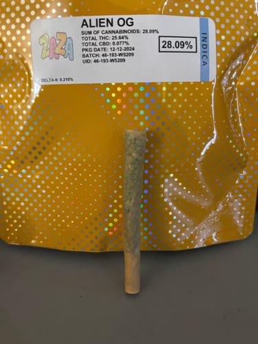Customer photo review of Alien OG - 14 Grams Littles - Indica