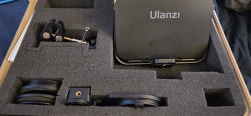 Customer photo review of Ulanzi RT02 Universal Teleprompter for Tablets and Smartphones with Remote Control R004GBB1