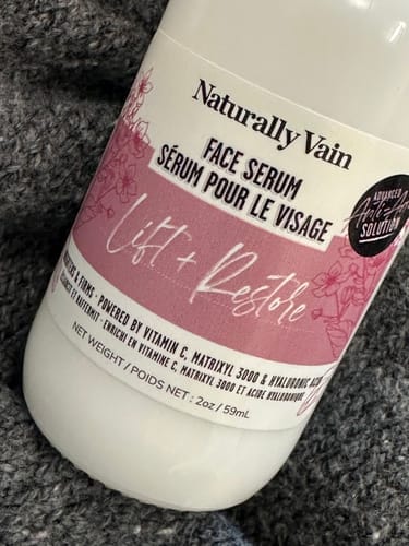 Customer photo review of Lift + Restore: Matrixyl 3000™ Anti-Aging Face Serum Solution