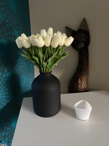 Customer photo review of Tulipes - Blanc (25 Tiges)