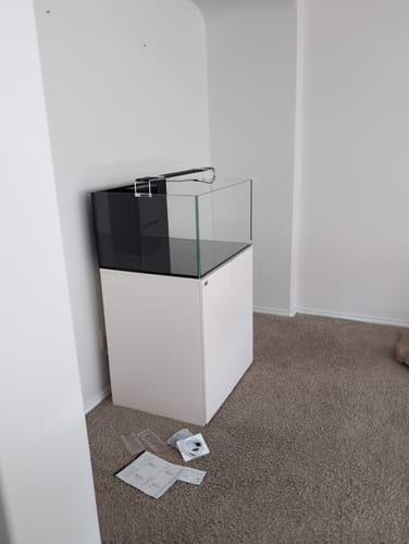 undefined review of Fiji Cube 48 Gallon INT Middle Rimless Tank Package image 1 out of 1