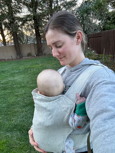 Customer photo review of Original Baby Carrier