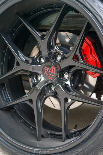 Customer photo review of CUSTOM FORGED 2-PIECE WHEELS: RV-DR08D 6 LUG
