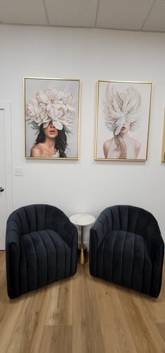 Customer photo review of Plumage Set of 3 Prints