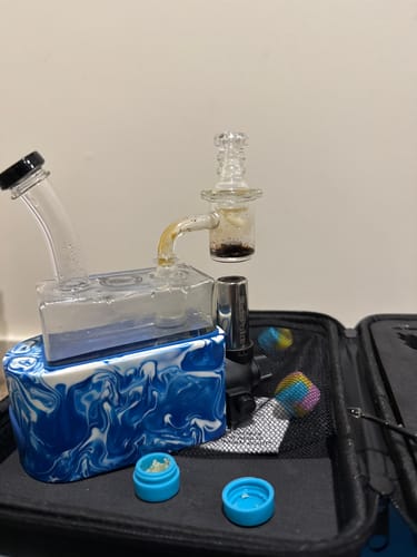 Customer photo review of RIO Makeover Portable Dab Rig & Case | Stache Products