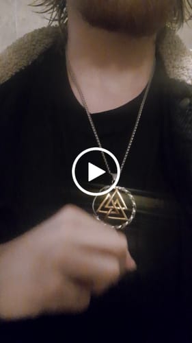 Customer video review of Jormungand's Knot - Metal Alloy Serpent Pendant