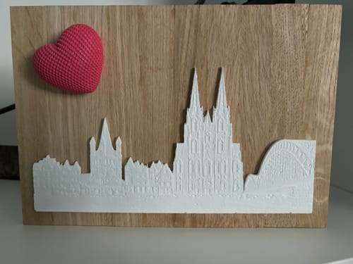 Customer photo review of Easy-Sticks 4.0 - Eiche - 16 cm Länge - Bestseller Premium Bastelholz